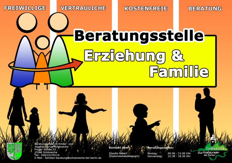 Erziehungs- und Familienberatung in der Gemeinde Schöneiche bei Berlin